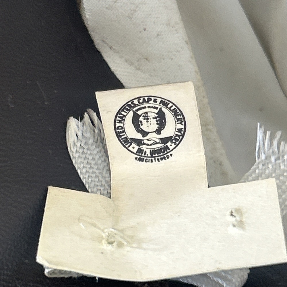 Vintage Stetson Silverbelly Cowboy Hat 3X Beaver 6 7/8 1950's-60's‎ Union Tag - Picture 10 of 13